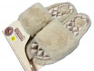 Тапки домашние Gemelli Голди р.41 бежевый