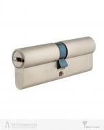 Цилиндр Mul-T-Lock DIN KK Integrator 33x43 ключ-ключ 76 мм никель сатин