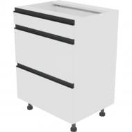 Тумба нижняя Софи ( Н 60 3Ш (1+2) FAVORIT) белый/белый Світ Меблів