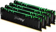 Оперативна пам'ять Kingston SODIMM DDR4 128 GB (4x32GB) 3200 MHz (KF432C16RBAK4/128) FURY Renegade RGB
