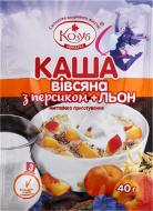 Каша вівсяна Козуб з персиком та льоном 40г 40 г