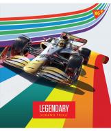 Тетрадь школьная 12 лист. линейка Grand Prix 765166 YES