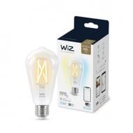 ВІТРИНА! Розумна лампа WIZ Smart FIL Wi-Fi 7 Вт ST64 прозора E27 220 В 2700-6500 К 929003018601