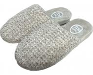 Тапки домашние Gemelli Роскошь 2 р.38 серый