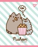 Тетрадь школьная 12 лист. линейка Pusheen Sweet cat 765172 YES