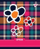 Тетрадь школьная 12 лист. линейка Tartan fun 765176 YES