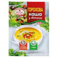 Каша ТМ Козуб Продукт горохова з овочами 40г