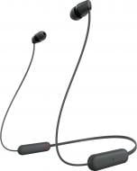 Навушники Sony WI-C100 In-ear IPX4 Wireless black (WIC100B.CE7)