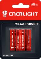 Батарейка щелочная Enerlight MEGA POWER AAA (мизинчиковые) 4 шт. (90030104)