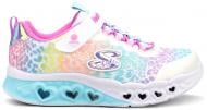 Кроссовки Skechers FLUTTER HEART LIGHTS 302314L WMLT р.27,5 разноцветные