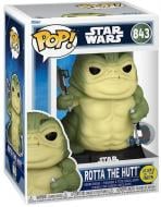 Фигурка коллекционная Funko POP! серии Мандалорец и Грогу - Ротта Хатт (GW) 90823