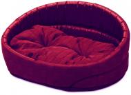 Лежак Природа ЛЮКС 5 86х62х27 см, бордо