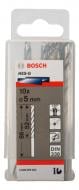 Набір свердел по металу Bosch HSS-G 5 мм 10 шт. 2608595062