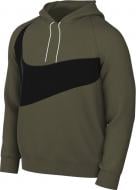 Джемпер Nike M NSW SWOOSH TCH FLC PO HD DD8222-326 р. XL зеленый