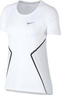 Футболка Nike W NK DRY MILER TOP SS GX 890349-101 р.S белый