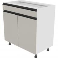 Тумба нижняя Софи( Н 80 ДШ FAVORIT) кашемир/белый Світ Меблів