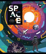 Тетрадь школьная 18 лист. клетка Space abstract 765195 YES