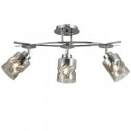 Светильник потолочный Victoria Lighting 60 Вт хром Mike/PL3