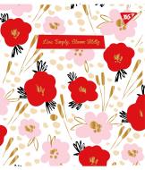 Тетрадь школьная 18 лист. клетка Wild bloom 765198 YES