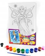 Роспись на холсте Danko Toys 21х31 с.1 № 8 Фея с котёнком РХ-01-08 Роспись на холсте Danko Toys 21х31 с.1 № 8 Фея с котёнком РХ-01-08