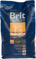 Корм для средних пород Brit Premium Adult M 3 кг (злаки, курица) 3 кг