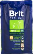 Корм для гигантских пород Brit Premium Adult XL 3 кг (куриное мясо) 3 кг