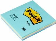 Бумага для заметок с липким слоем Акватик 76х76 мм 100 шт. 3M