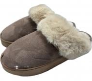 Тапки домашние Gemelli Пухнастик р.38/39 коричневый