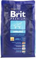 Корм для всех пород Brit Premium Lamb & Rice 3 кг (злаки, ягненок) 3 кг