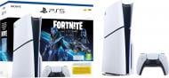 Ігрова консоль Sony PlayStation 5 Slim Blu-ray (Fortnite Cobalt Star Bundle) white