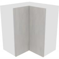 Шафа Софі (В 60х60 прямий (720) ліва) шовковий камінь/білий Світ Меблів