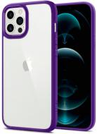 Чохол Spigen Crystal Hybrid Hydrangea Purple для Apple iPhone 12 Pro Max