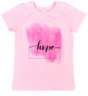 Футболка для девочек Luna Kids Hope р.134 розовый