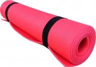 Килимок для йоги та фітнесу Lanor 1800х600х5 мм Релакс червоний