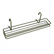 Полка на рейлинг Lemax MX-062 ВА для специй 358х120х105 мм античная бронза