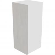 Шкаф Софи (В 30/30Ск правая) шелковый камень/белый Світ Меблів