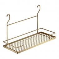 Полка на рейлинг Lemax YJ-G214 А ВА 450x210x360 мм одинарная большая античная бронза