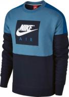 Джемпер Nike M NSW CREW AIR FLC 886050-437 р. L синий