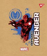 Тетрадь школьная 24 клетка Avenger YES