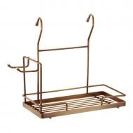 Полка на рейлинг Lemax YJ-G211 BA для миксера 280х145х270 мм античная бронза