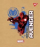 Тетрадь школьная 24 линейка Avenger крафт YES