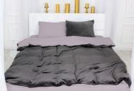 Наволочка велюр Winter Delicate 28-0098 Fusto 70x70 см світло-сірий/сірий MirSon