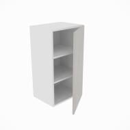 Шкаф Софи (В 40/40Ск правая) шелковый камень/белый Світ Меблів