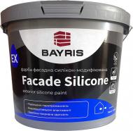 Краска фасадная cиликономодифицированная Bayris FACADE SILICONE мат белый 1,4 кг