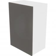 Шкаф Софи (В 50/50Ск левая) графит серый/белый Світ Меблів Шкаф Софи (В 50/50Ск левая) графит серый/белый Світ Меблів