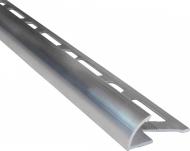 Кутник для плитки Mada зовнішній алюміній ALC10/250n 10 мм 2,5м
