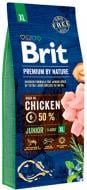 Корм для гигантских пород Brit Premium Джуниор XL для щенков гигантских пород, с курицей, 3 кг, 3 кг