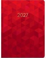 Дневник датированный Economix A5 2027 E21960 красный