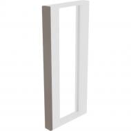 Шкаф Софи(В вставка) глиняный серый/белый Світ Меблів Шкаф Софи(В вставка) глиняный серый/белый Світ Меблів