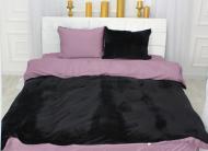 Наволочка велюр Winter Delicate 28-0105 Grappolo 60x60 см черный/розовый MirSon